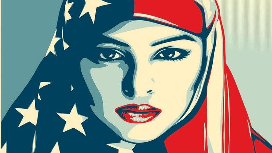 Shepard Fairey’s “We the People,” via the Amplifier Foundation.