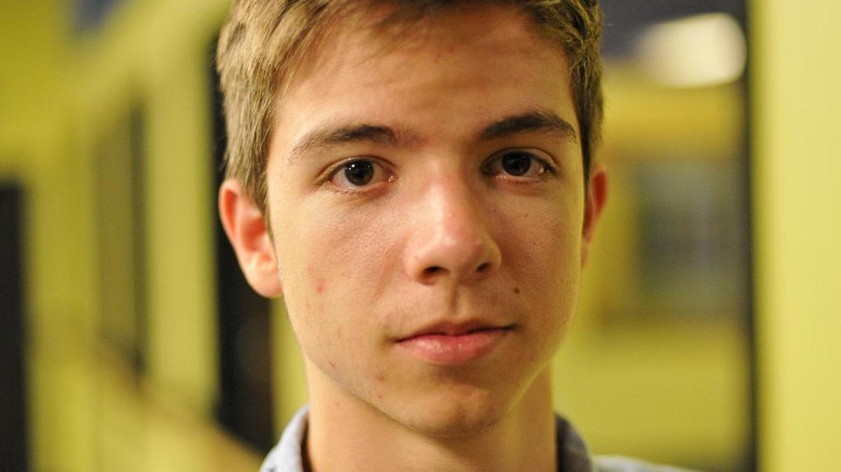 Lexington native Tanner Bleck, 18, is now a trainee at the San Francisco Ballet, one of on three male dancers selected for the current class. He posed for a photo at Bluegrass Youth Ballet, where he started dancing at age 7.