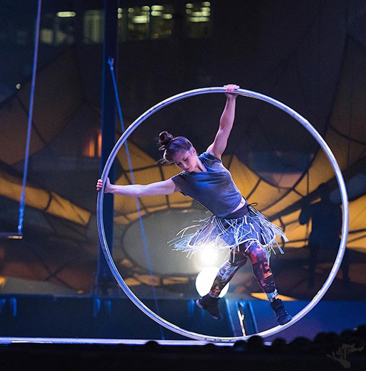 Flip FabriQue performs at the Norton Center for the Arts in October.