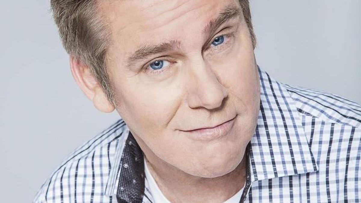 Brian Regan performs at the Singletary Center for the Arts on March 3, 2016.