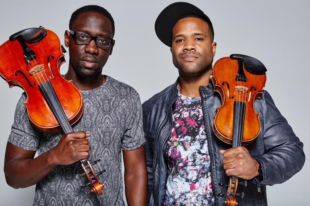 Wil Baptiste and Kev Marcus are Black Violin and will perform in April at the EKU Center.
