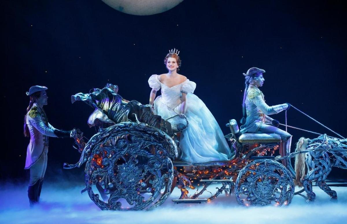 Brian Liebson, Tatyana Lubov and Arnie Rodriguez in Rodgers + Hammerstein’s “Cinderella.”