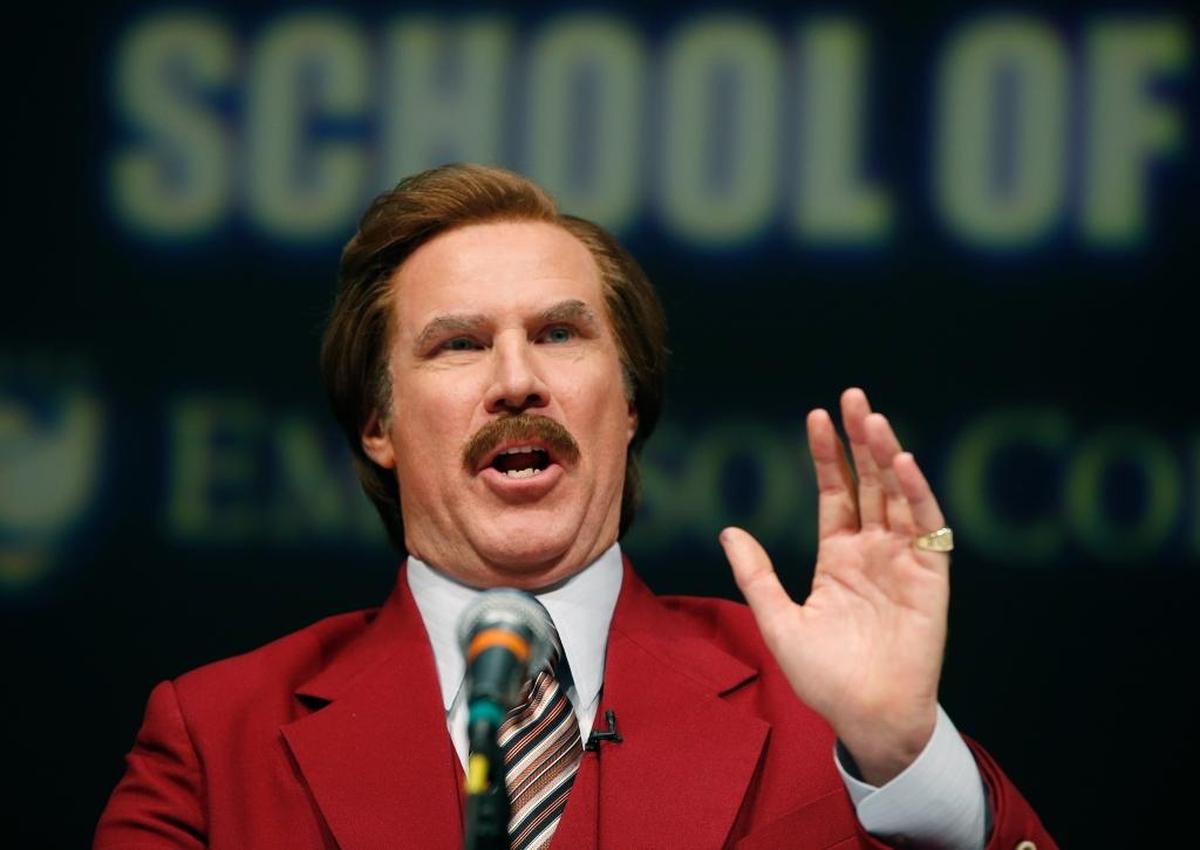 Will Ferrell stars in “Anchorman: The Legend of Ron Burgundy,” which will be shown at Fountain Films Friday.