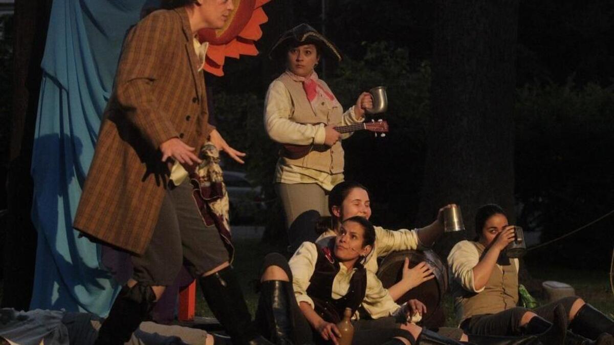 Dress rehearsal was Wednesday for the Summerfest production of William Shakespeare’s comedy “As You Like It” at Woodland Park.