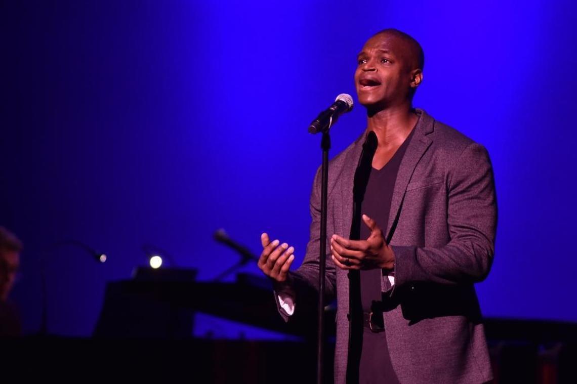 Darian Sanders performs “I’m Here” from “The Color Purple.”