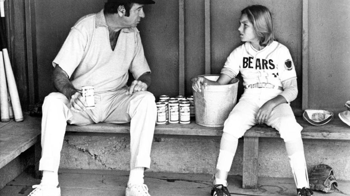 Walter Matthau and Tatum O’Neal star in “The Bad News Bears.”