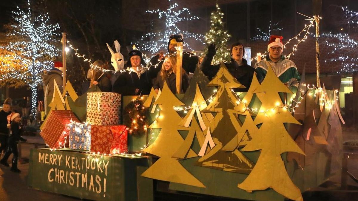 Lexington’s 2016 Christmas parade on Main Street in Lexington. The 2017 parade is Tuesday.