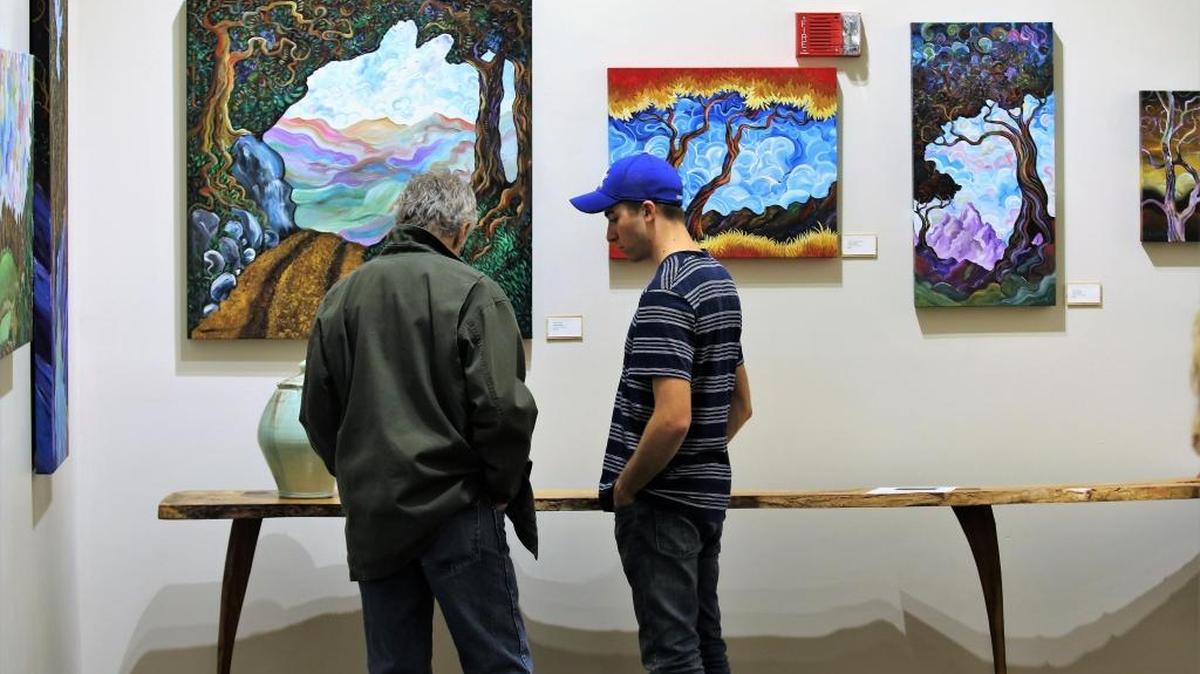 Gallery Hop, the popular self-guided tour of the visual arts, allows patrons to visit nearly 50 galleries and non-traditional venues.