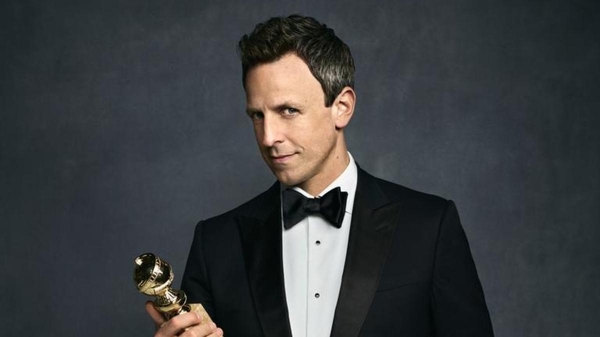 Seth Meyers is the host of “The 75th Annual Golden Globe Awards.”