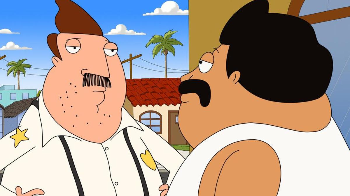 Bud and Ernesto are neighbors in Bordertown, a new animated series on Fox.