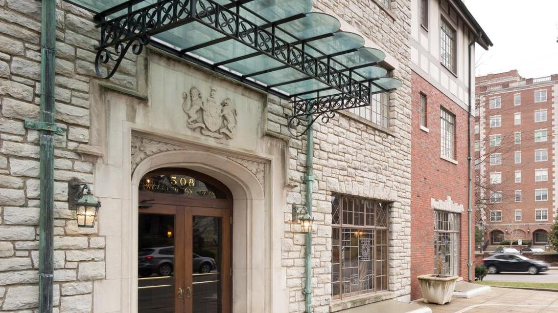 Wellington Arms is a 30-unit condo building at 508 East Main Street that was built in the 1930s and is listed on the National Register of Historic Places.