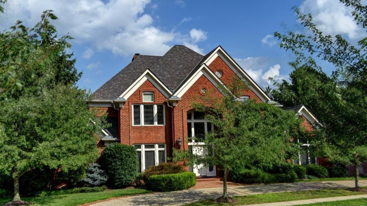 The five-bedroom, 5-1/2 bath home at 3540 Castlegate Wynd features just over 7,500 feet of living space.