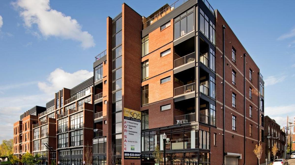 The 505 building on West Main Street has 17 units and is in the 500s on Main complex, directly across from Rupp Arena and Triangle Park.