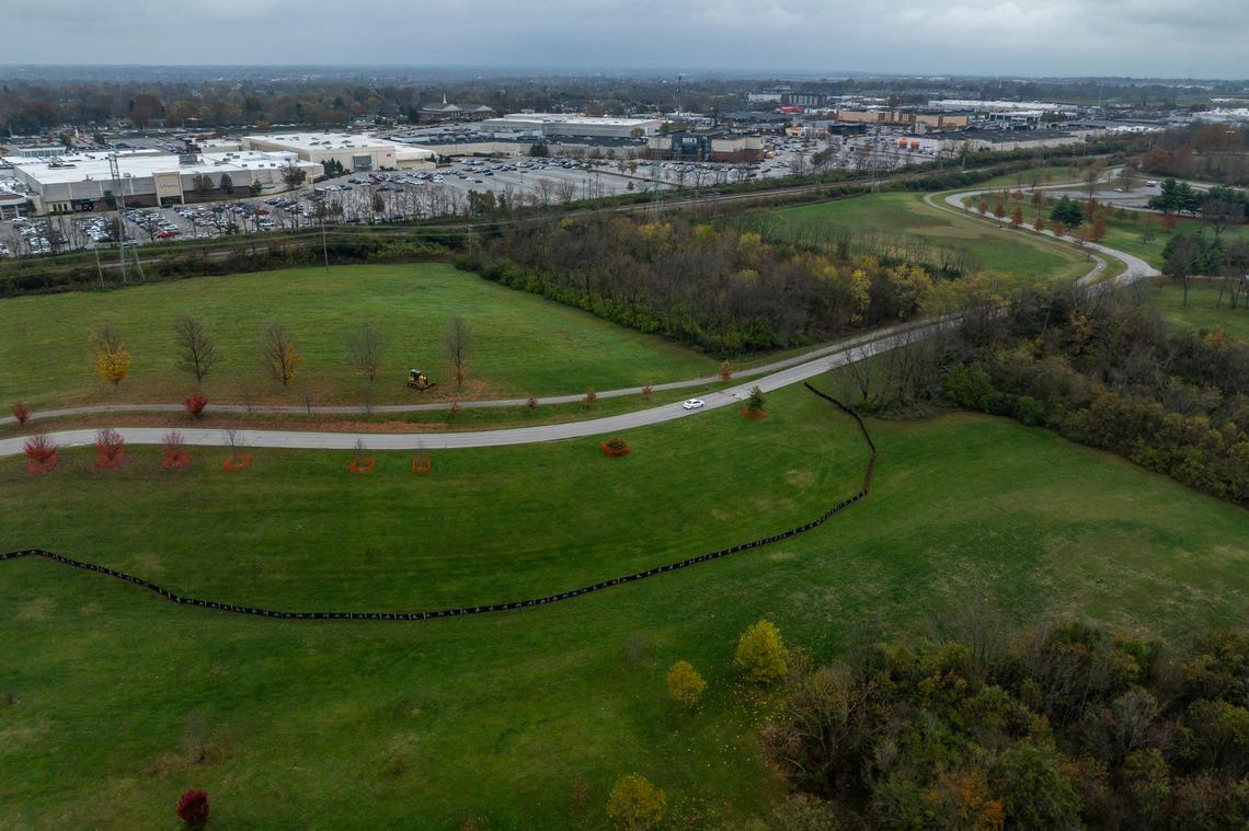 A groundbreaking for a new senior center and therapeutic recreation center in Shillito Park in Lexington, Ky., was held on Friday, Nov. 15, 2024.