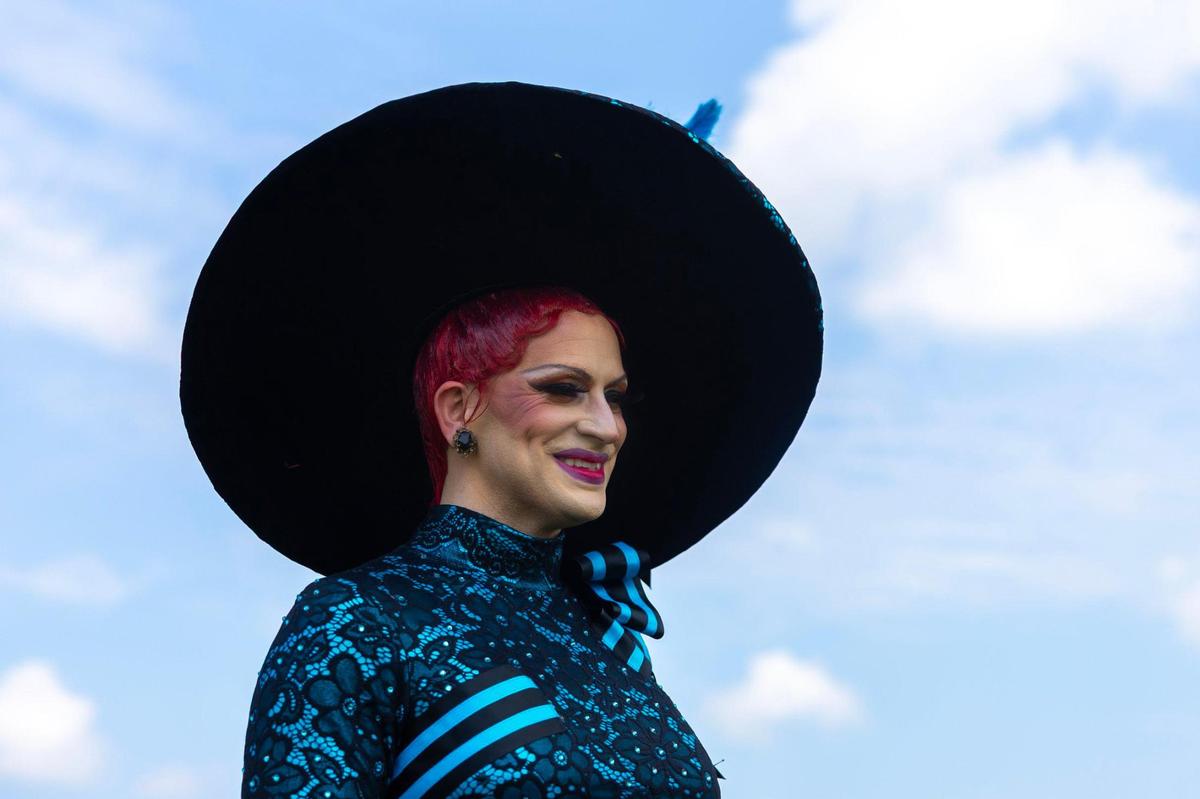 Kristin Mingle, the outgoing Miss Lexington Pride, was a grand marshal for the first ever Lexington Pride Festival Parade Powered by VisitLEX at the Lexington Pride Festival on Saturday, June 28, 2025.