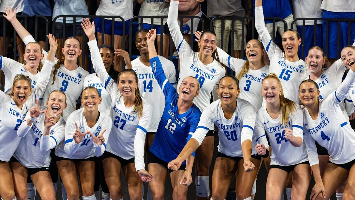 No. 4 UK volleyball to close nonconference slate with sold-out rivalry match