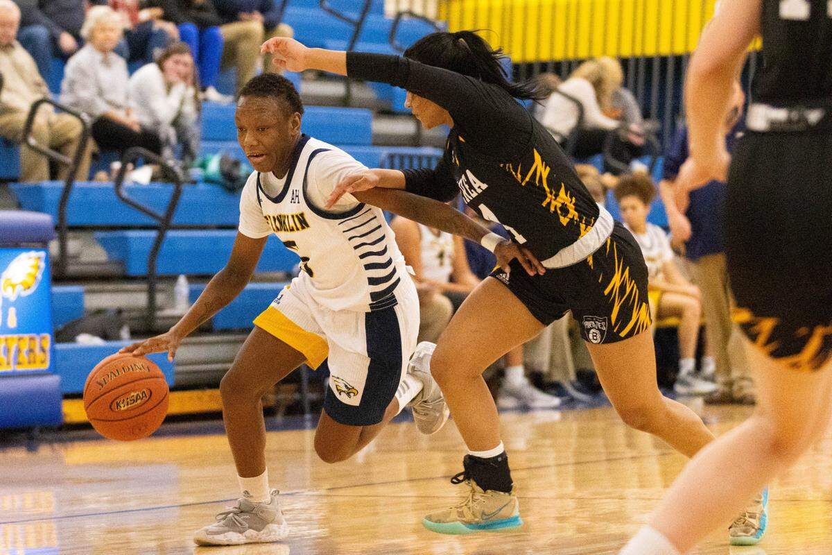 Nevaeh Carter will try to help lead Franklin County to its third consecutive 11th Region Tournament championship. Carter averages 11.8 points per game this season.