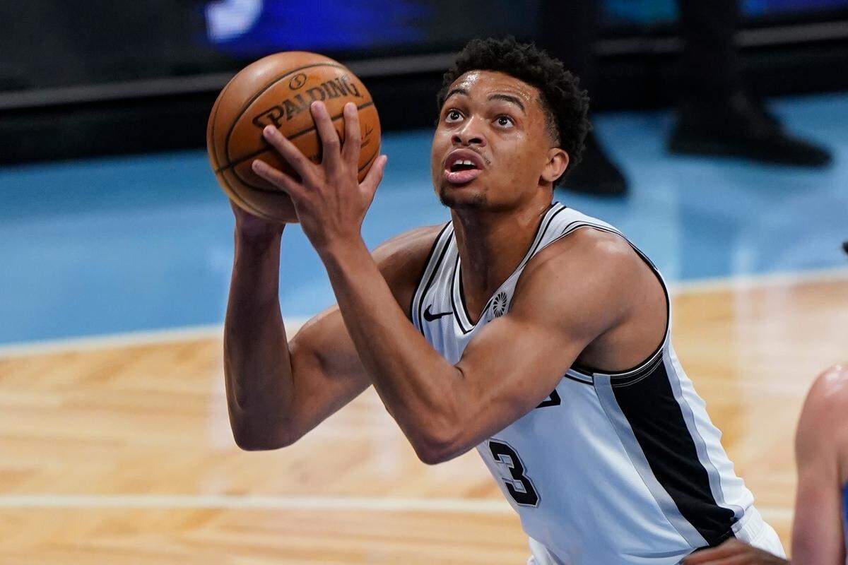 Former Wildcat Keldon Johnson, a second-year pro with the San Antonio Spurs, averaged 12.8 points, 6.0 rebounds and 1.8 assists in 2020-21.