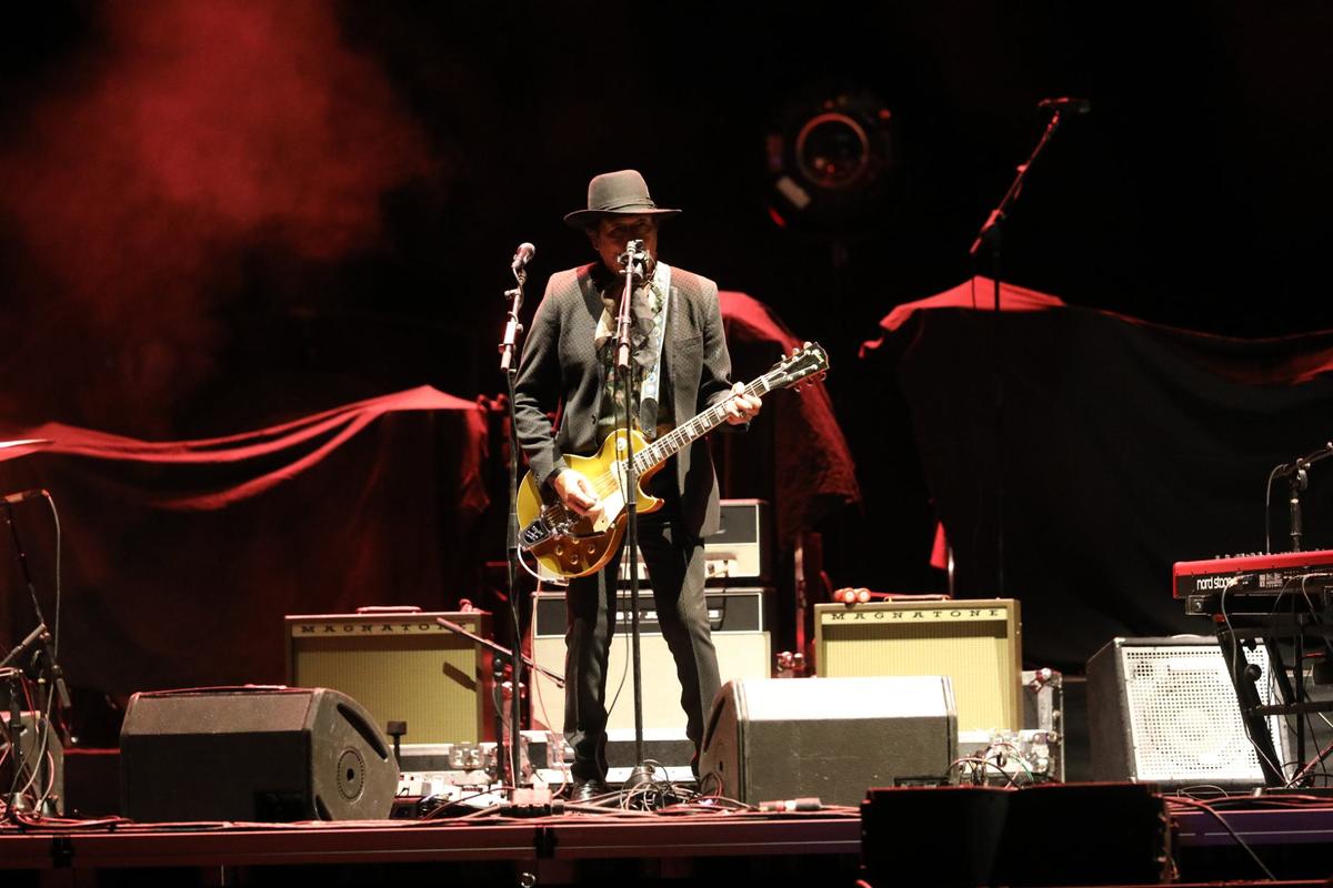 American rock musician, songwriter, and singer Alejandro Escovedo opens for the band Jason Isbell at Rupp Arena on September 6, 2024, in Lexington, Ky.
