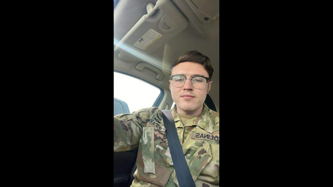 Sgt. David Solinas Jr., 23, was a flight paramedic for the 101st Airborne Division at Fort Campbell, Ky. when he was killed in a Black Hawk Helicopter crash on March 29, 2023.