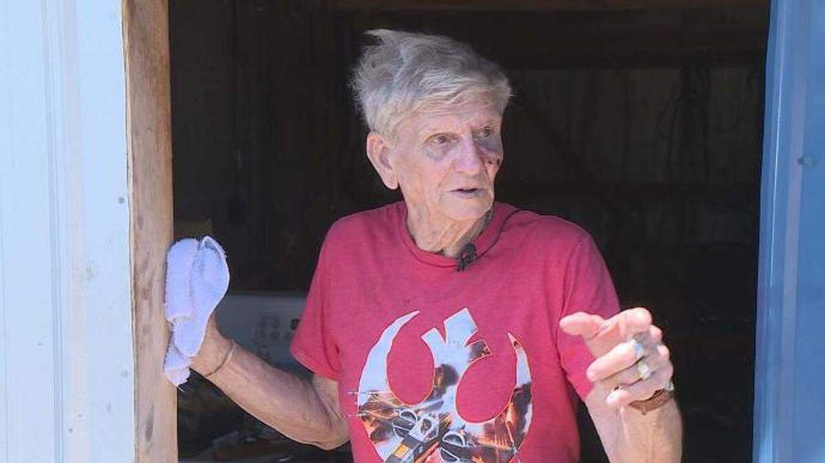 Bobby Ray Osborne, 78, of Estill County, fought off two men who robbed him Tuesday morning.