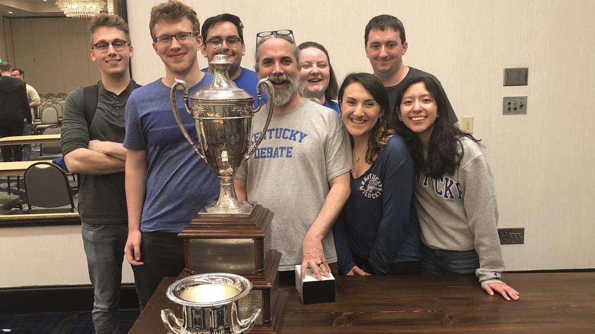 The University of Kentucky debate team brought home the national championship on Monday, 33 years after UK won it last.