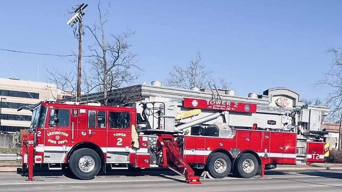 Miyako Sushi & Grill on Richmond Road in Lexington was damaged by a fire Tuesday afternoon.