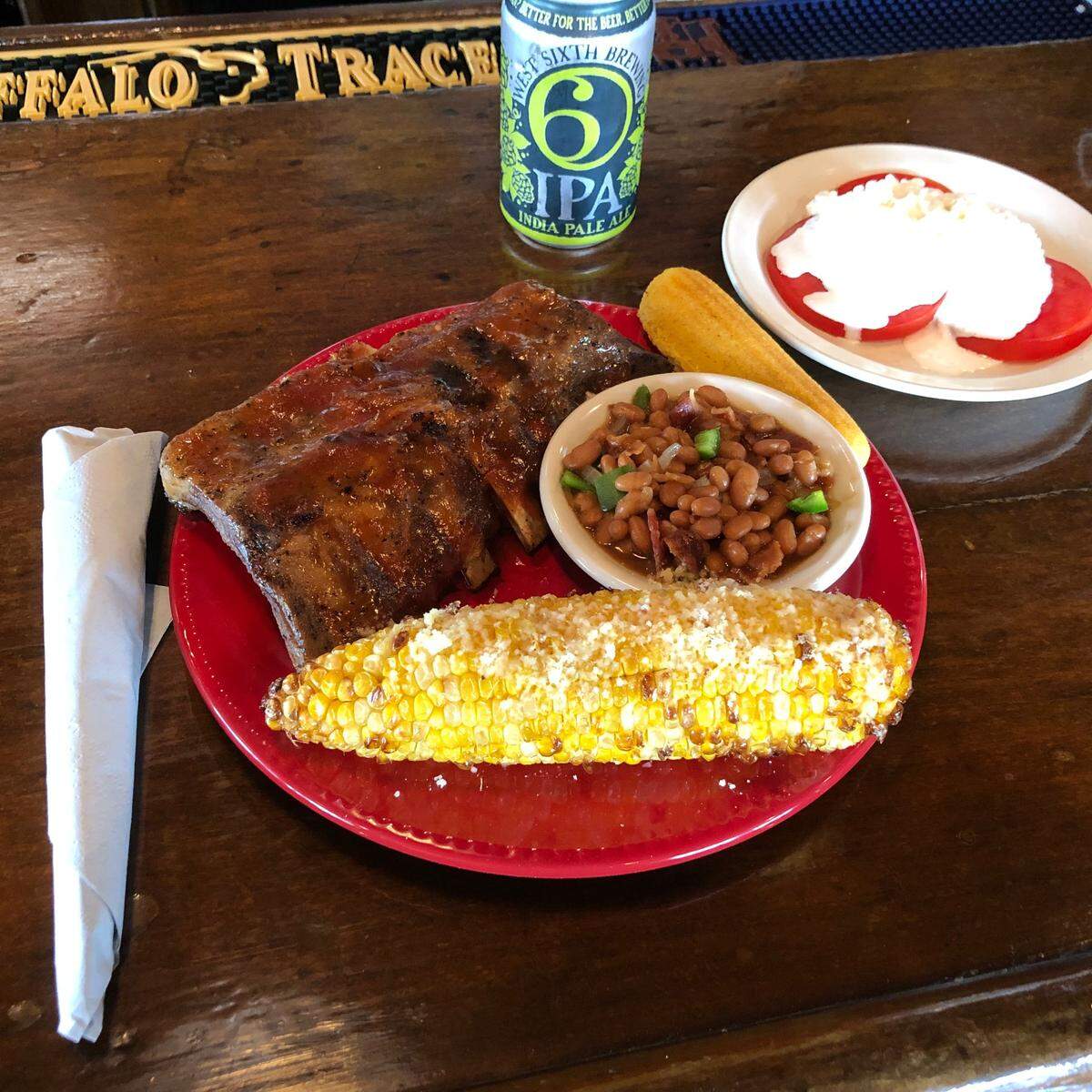 Ramsey’s Diners are offering $19 specials for Lexington Restaurant Week including barbecued baby back ribs, baked beans and two “Corn Daze” veggies.