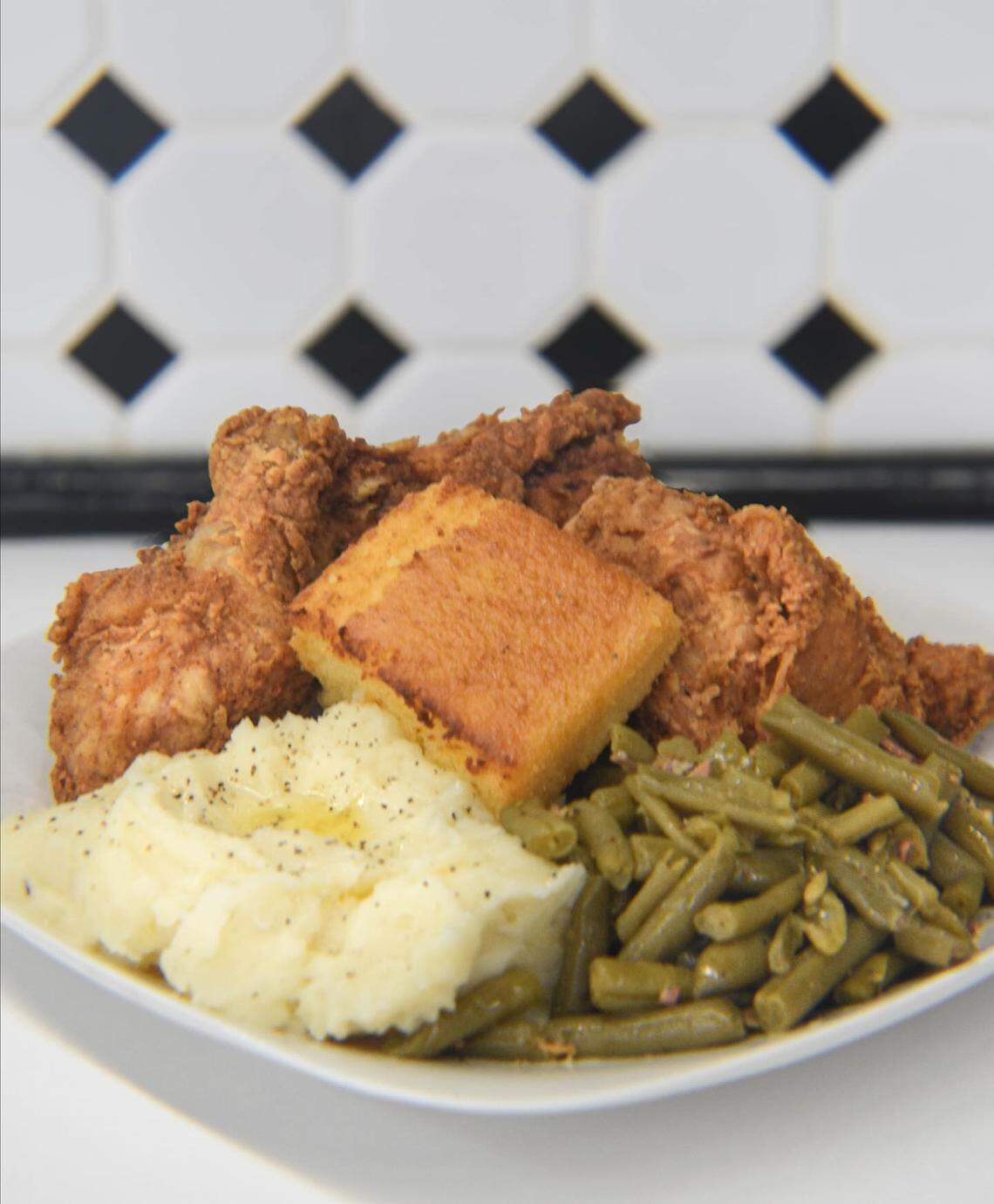 Critchfield’s fried chicken plate.
