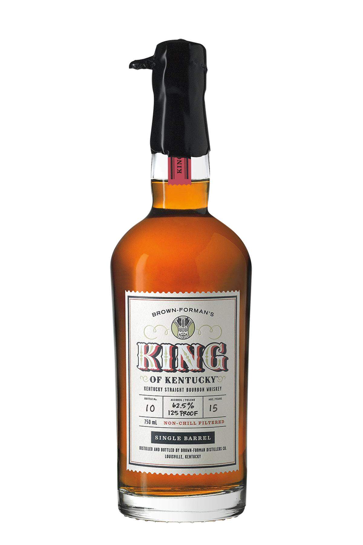 The 2019 edition of King of Kentucky bourbon hit shelves in July with a price of about $250. There were 2,000 bottles available.
