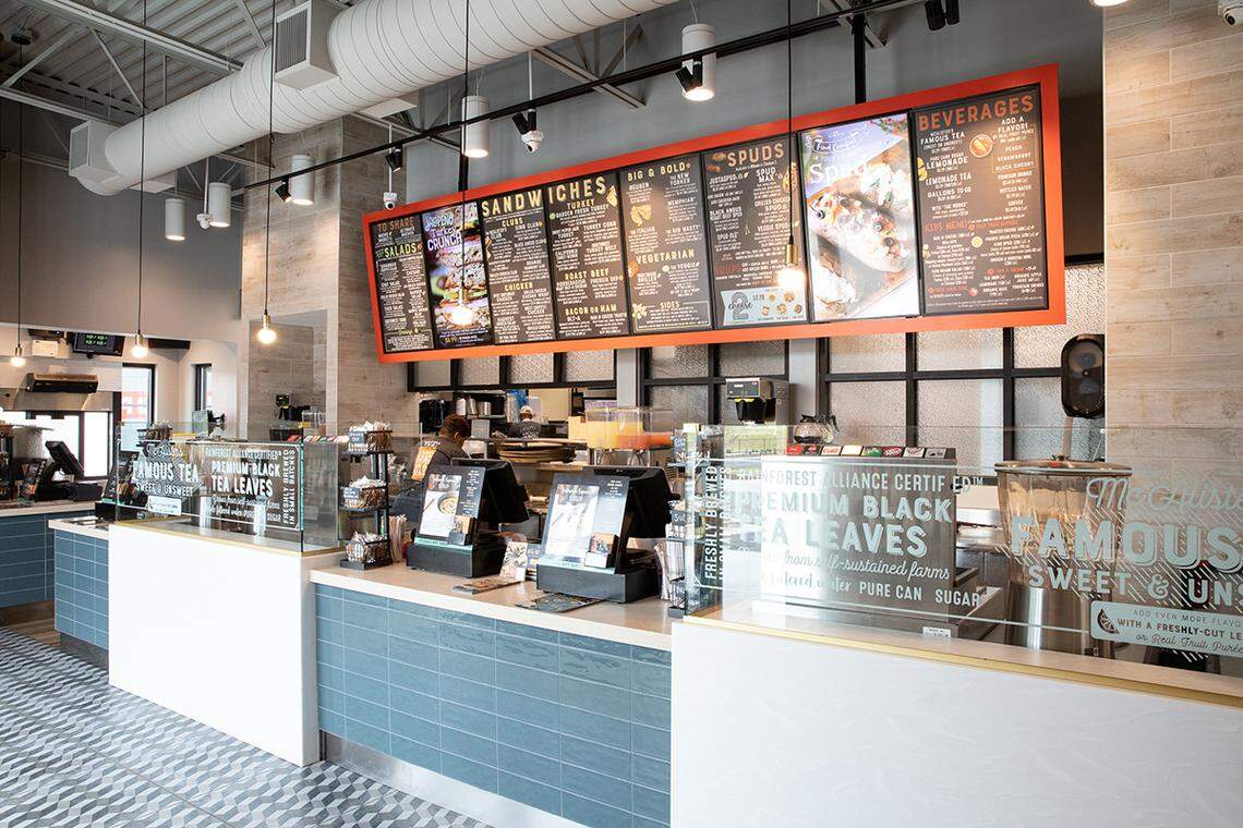 McAlister’s Deli will be opening in July in a new location off Nicholasville Road in Regency Center. The new restaurant will be in the old Salsarita’s spot, near Kroger and T.J. Maxx, at 2380 Norman Lane.