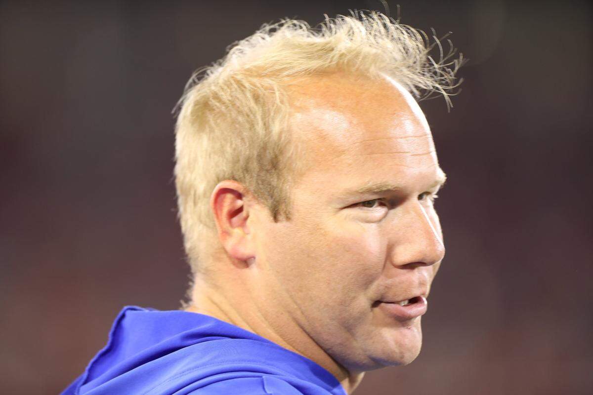 Josh Pruitt, Kentucky’s director of football operations, is in charge of most of the logistics involving travel, recruiting and scheduling for players and coaches.