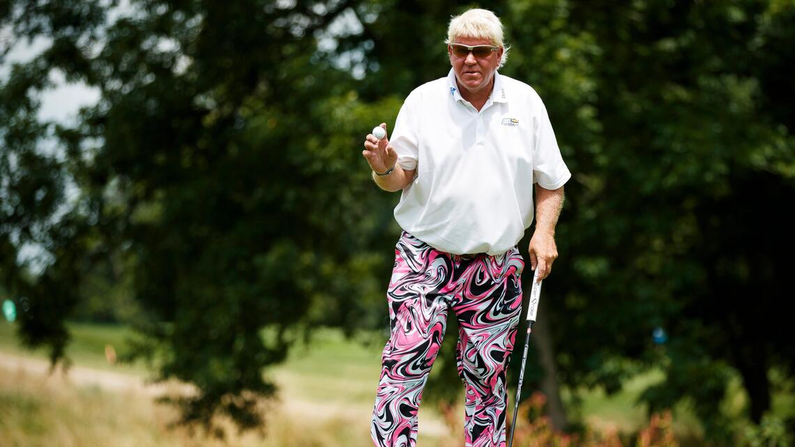 John Daly draws a crowd, dazzles with his distance on first day of Kentucky’s PGA event