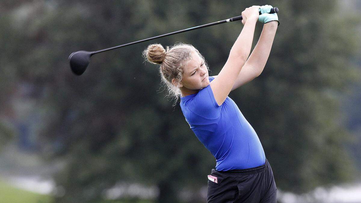 Lexington Christian’s Laney Frye helped lead the Eagles to the girls’ state golf title last season. Under new rules approved by the KHSAA on Thursday, LCA’s team would not have advanced to state as a regional runner-up.