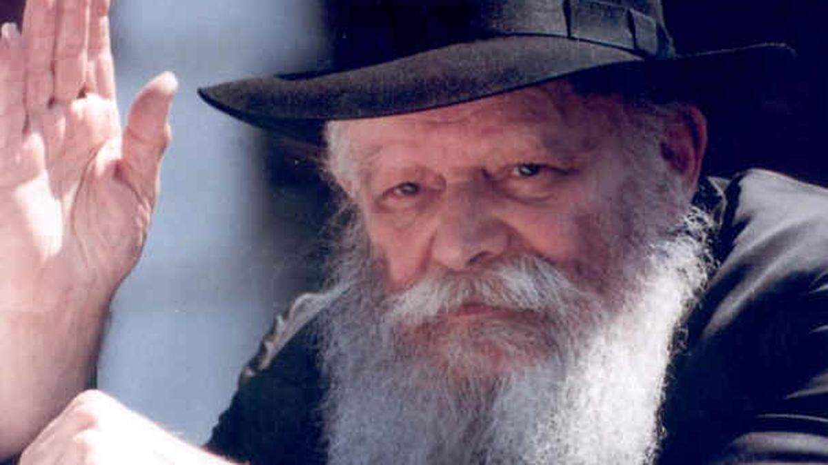 Rabbi Menachem Mendel Schneerson (1902-1994), the Lubavitcher Rebbe