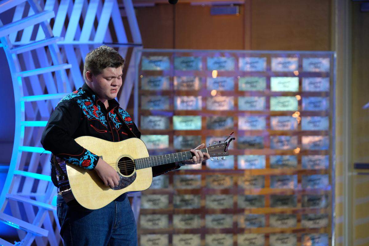 Alex Miller performed during the auditions for American Idol. The show’s season premiere is Sunday night.