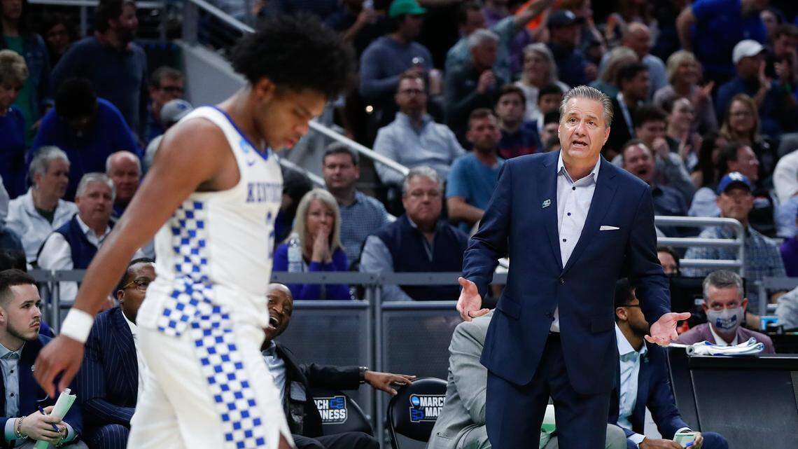 Kentucky struggles at the line and from long range in stunning loss in NCAA opener