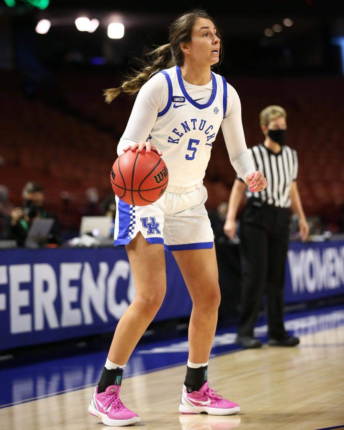 Blair Green came off the bench to contribute four points and two rebounds in 15 minutes. She made two key buckets in the fourth quarter.