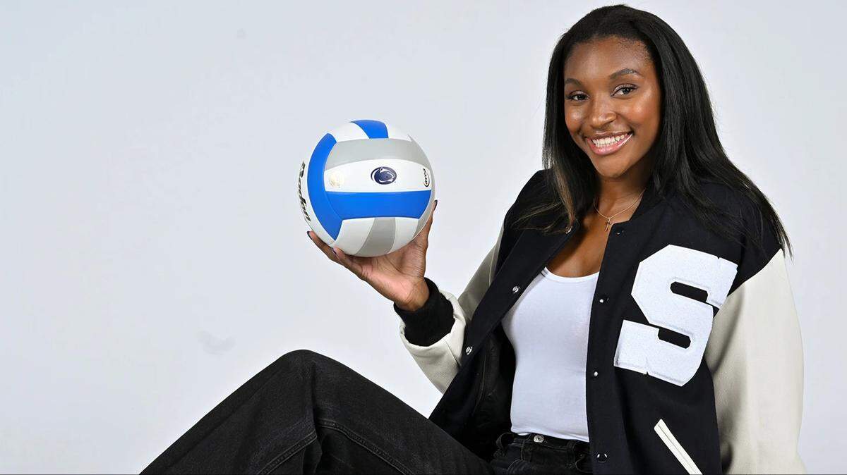 Taylor Trammell, a fifth-year student at Penn State, played high school volleyball at Henry Clay in Lexington. Now, she’s back in Kentucky trying to lead the Nittany Lions to a national championship this weekend.