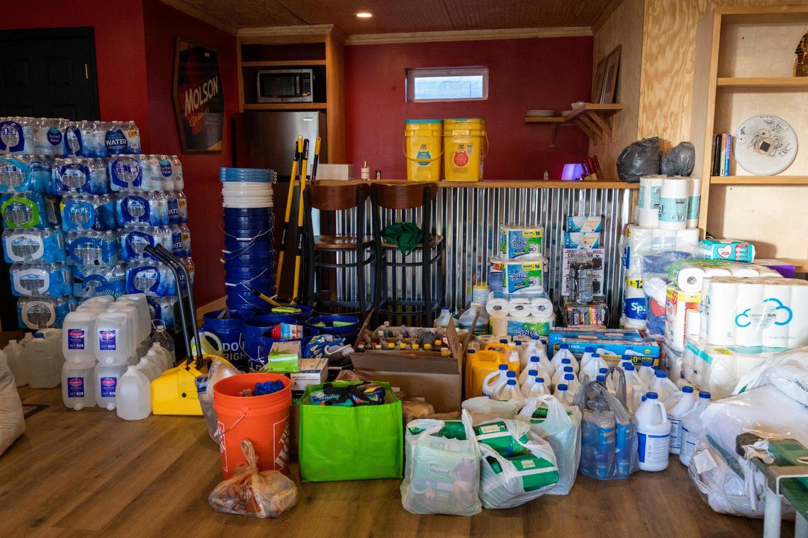 “We understand that we’re all in this together,” said Burl employee Zachary Martin, who has been at the music club taking donations for flooding victims.