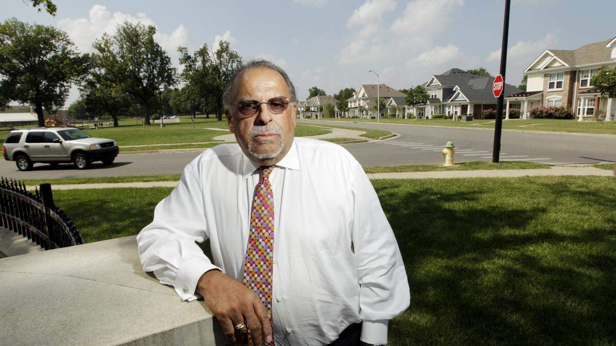 Under Austin Simms, the Lexington Housing Authority built Equestrian View on the Bluegrass-Aspendale housing project site.