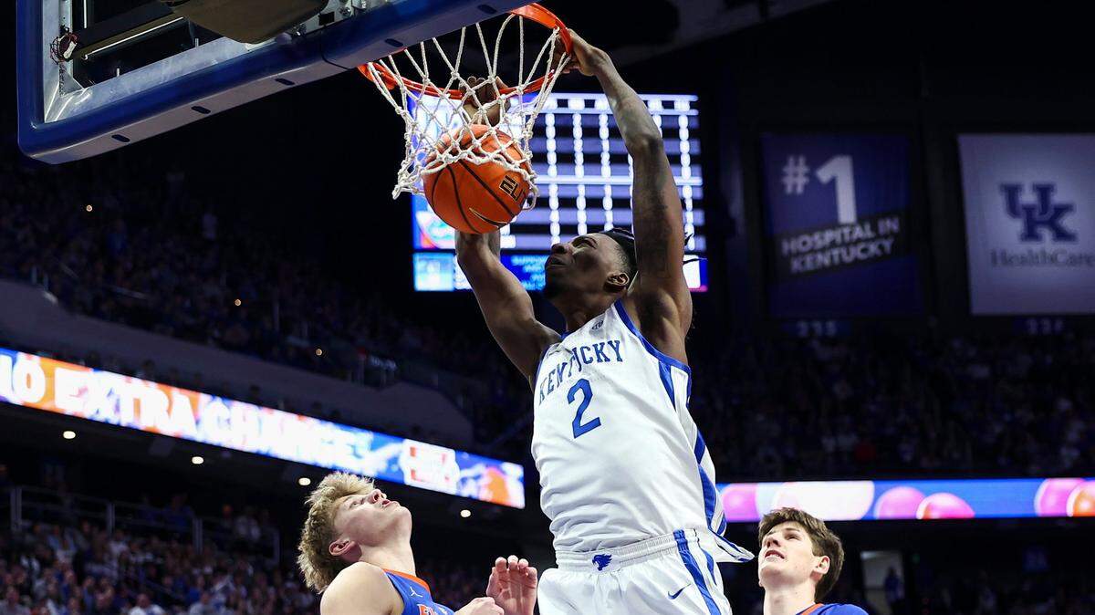 Box score from No. 10 Kentucky basketball’s 94-91 overtime loss to Florida