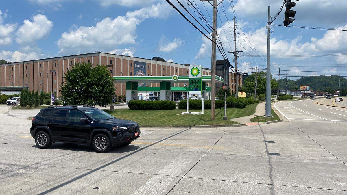 The new dining and tourism venue will be where a BP gas station and convenience store are now at on U.S. 421 and Fair Oaks Lane.