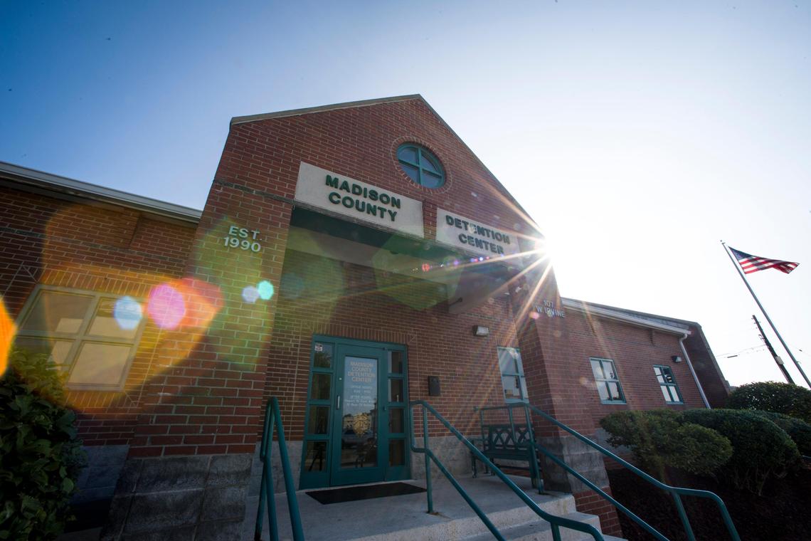 The Madison County Detention Center on Irvine Street in Richmond.
