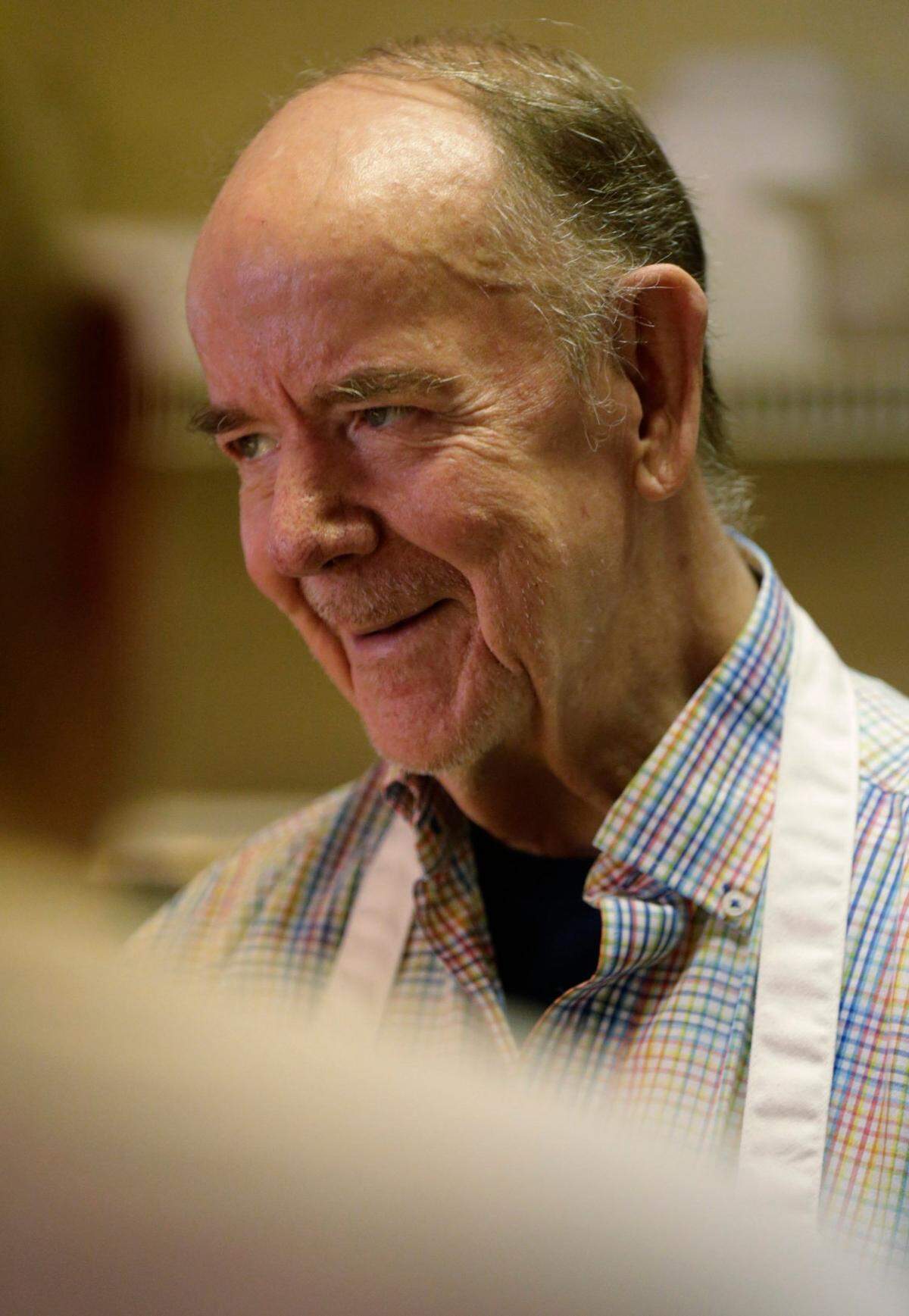 Max Flannery rang up a customer at Loudon Square Buffet in Lexington, Ky, on Aug. 24, 2016. Flannery served locals at the buffet from 1974 to 2022, 365 days a year.
