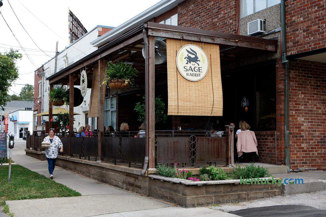 Sage Rabbit at 438 S. Ashland Ave. has a pet-friendly patio.
