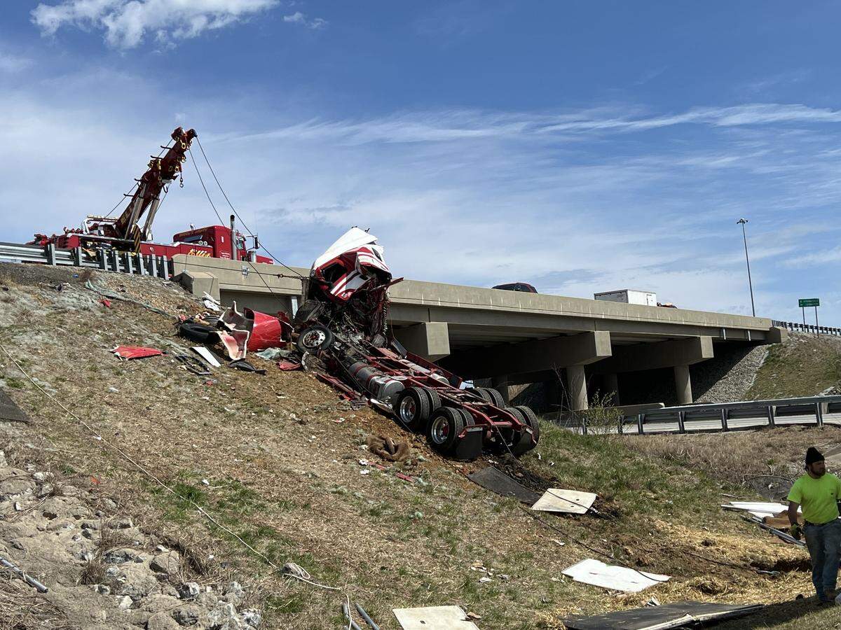 A tractor-trailer crash on Bluegrass Parkway in Kentucky left three horses dead and four more horses injured on March 25, 2024. Officials were on-scene for approximately 10 hours.