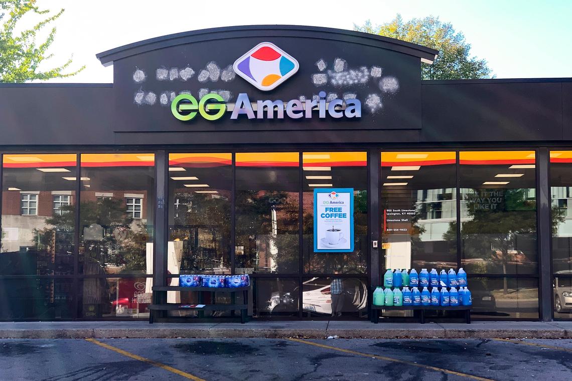 The former Minit Mart at 905 South Limestone was placed on probation.