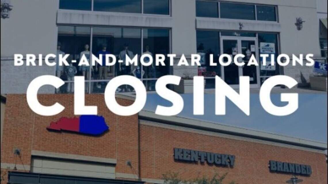 Kentucky fan merchandise store suddenly announces closure of brick-and-mortar stores
