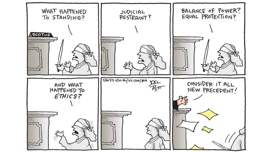 Joel Pett: Our brave new world